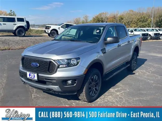 Ford Ranger 2020 4x4 XLT 4dr SuperCrew con 5.1 ft. de cabina.