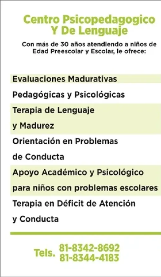 Terapia infanti20%de descuento