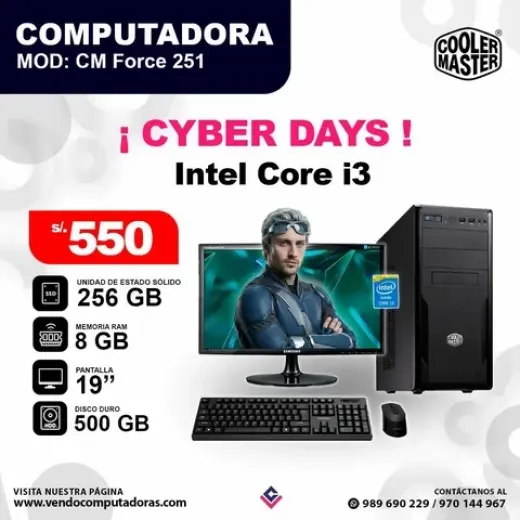 PC CM Force 251 Core i3