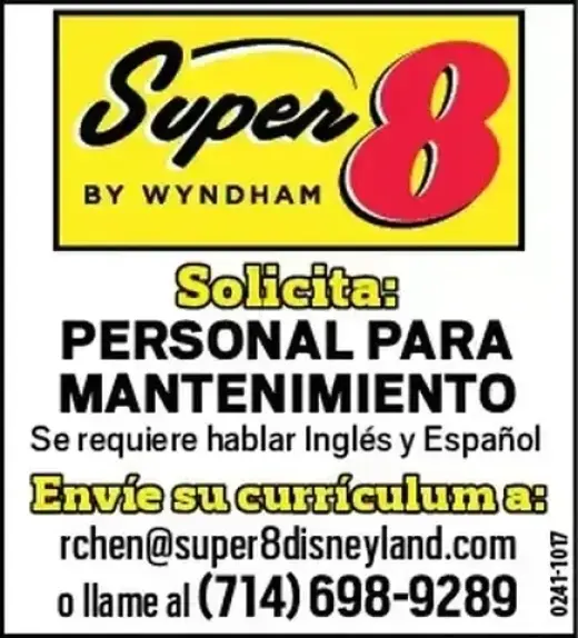 BUSCO PERSONA DE MANTENIMIENTO