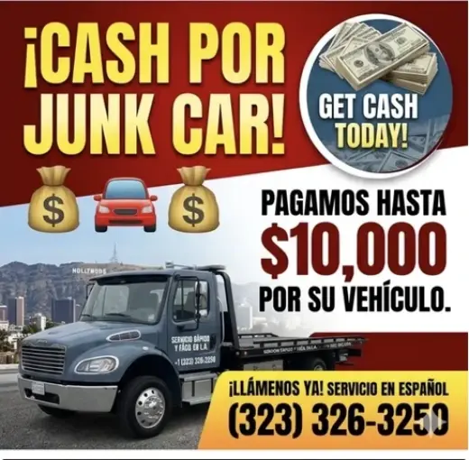 !Cash por Junk Cars! 💯💯