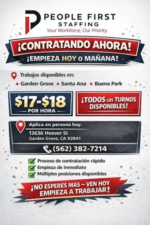 CONTRATANDO AHORA
