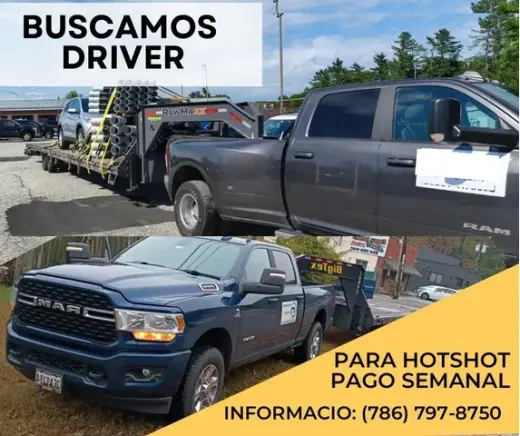 Oportunidad de Trabajo Driver
