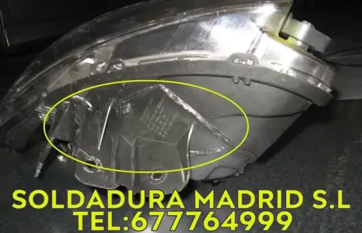 Soldadura paragolpes
