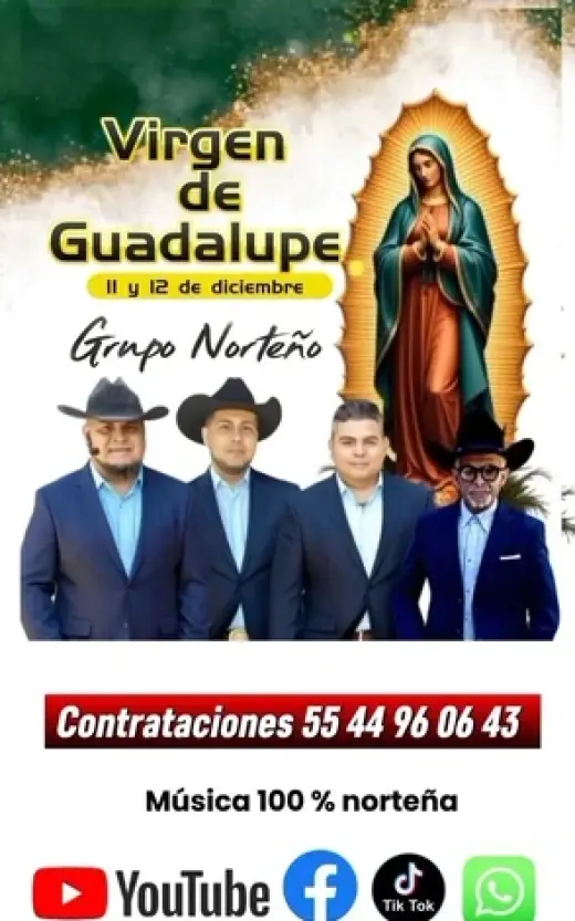VIRGEN D GUADALUPE con Norteño
