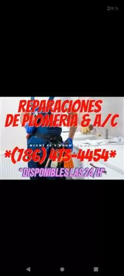 Servicios de plomero