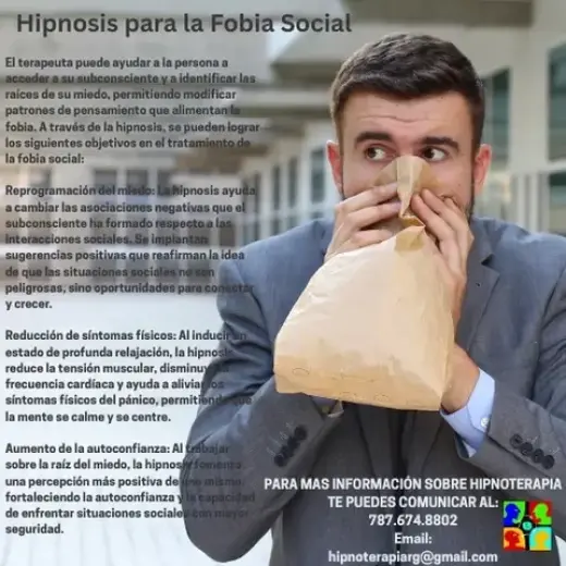 Hipnosis para la Fobia Social