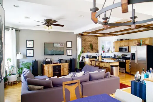 Propiedad en alquiler con 3 habitaciones y 2 baños en Chicago