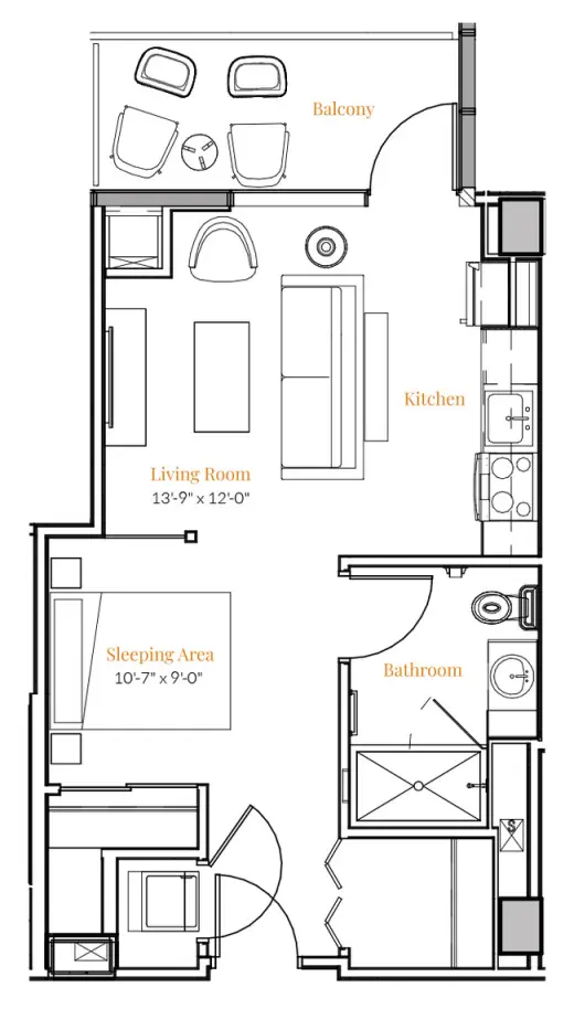 Propiedad en alquiler con 2 habitaciones y 2 baños en Austin