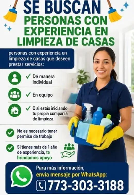 OPORTUNIDAD DE TRABAJO