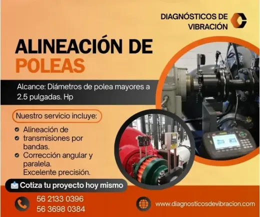 ⚙️ Alineación de Poleas