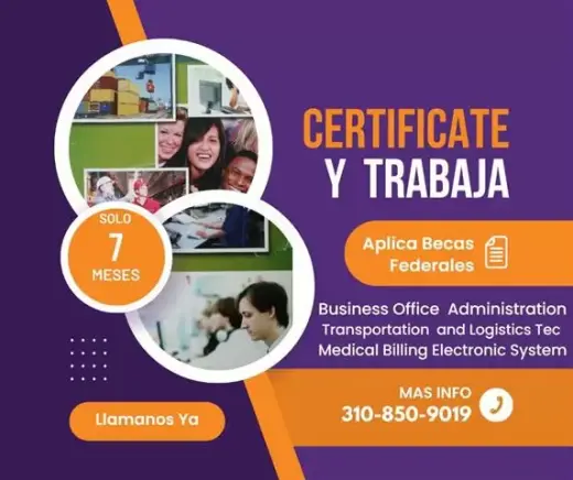 ¡Estudia HOY  Empieza a trabar