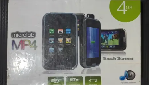 Reproductor MP4 Microlab 4 GB