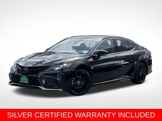 Silver Certified2022 Toyota Camry Hybrid XSE
