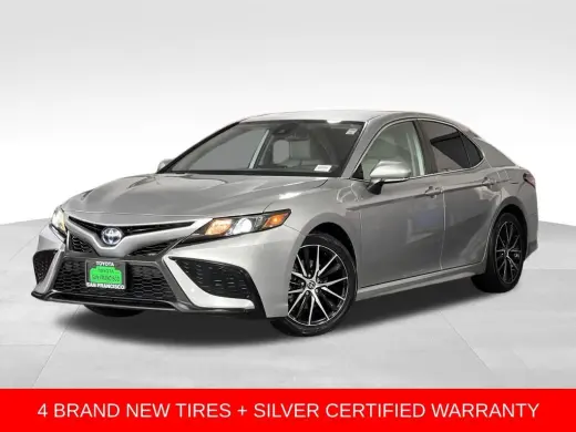 Silver Certified2022 Toyota Camry Hybrid SE