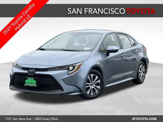 Gold Certified2021 Toyota Corolla Hybrid LE