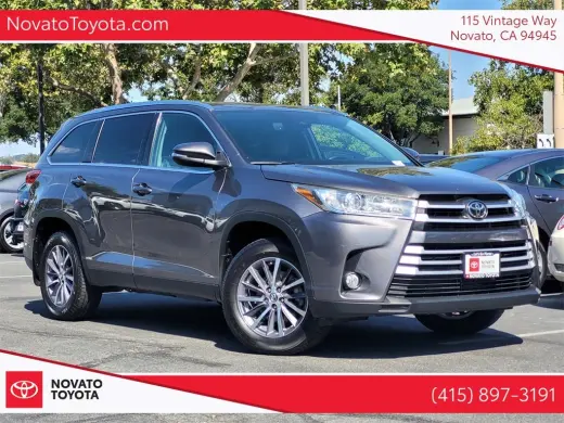 Silver Certified2019 Toyota Highlander XLE