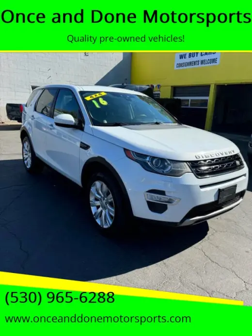 2016 Land Rover Discovery Sport HSE LUX