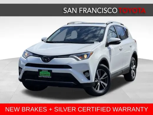 Silver Certified 2018 Toyota RAV4 XLE