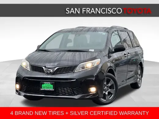 Silver Certified 2019 Toyota Sienna SE 7 Passenger