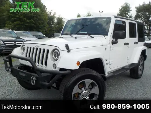 2017 Jeep Wrangler Unlimited Sahara 4WD