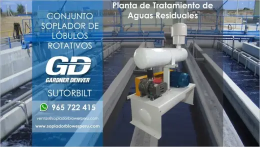 SOPLADOR AGUAS RESIDUALES