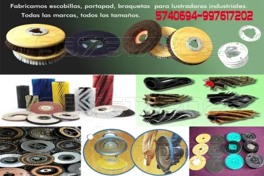 ESCOBILLAS PARA LUSTRADORAS