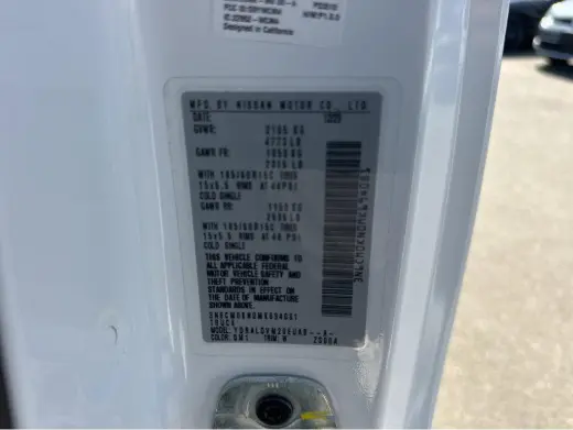 2021 Nissan NV200 Compact Cargo S