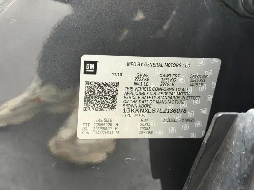 2020 GMC Acadia Denali