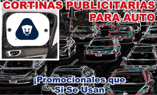 CORTINAS DE AUTO PUBLICITARIAS