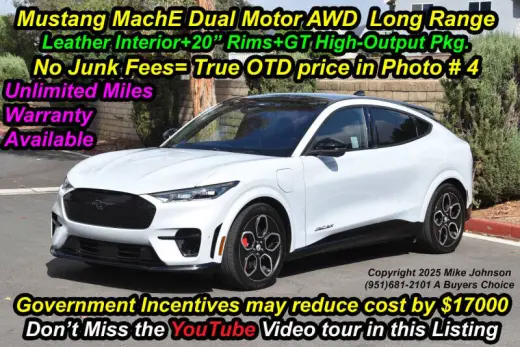 2022 Ford Mustang Mach-E GT