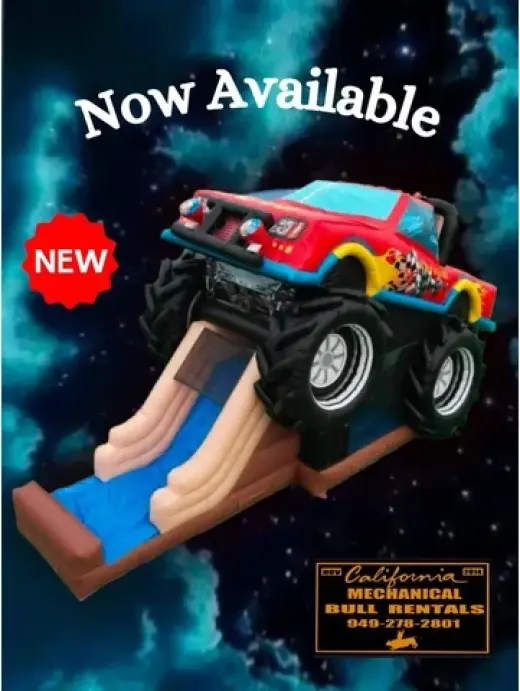 Jumper de monster truck en ren