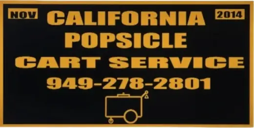 Popsicle cart