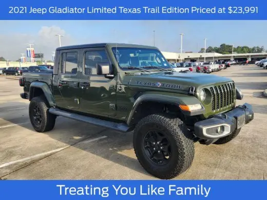 Jeep Gladiator 2021 4x4 Texas Trail 4dr Crew Cab 5.0 ft. SB