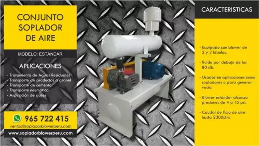 SOPLADOR BLOWER DE LOBULOS