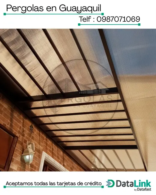 Techos y pergolas en Guayaquil