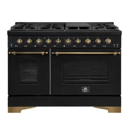 Cocina Profesional de Combustible Dual con 6 Quemadores