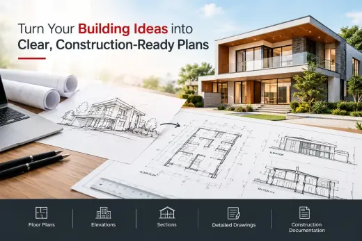 Turn Your Building Ideas into Clear, Construction-Ready Plans