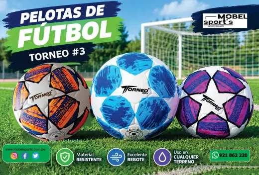 Pelotas de Fútbol de Alta Calidad - Torneo #3