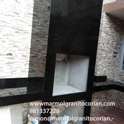 Granito Negro Galaxy elegancia etena