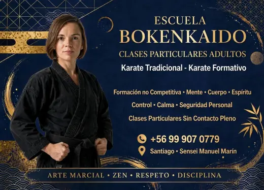 Clases de karate formativo y defensa personal no competencia