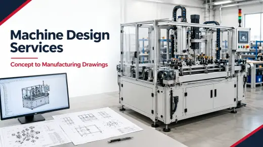 Machine Design Services - Concept to Manufacturing Drawings