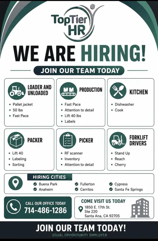 We are HIRING NOW