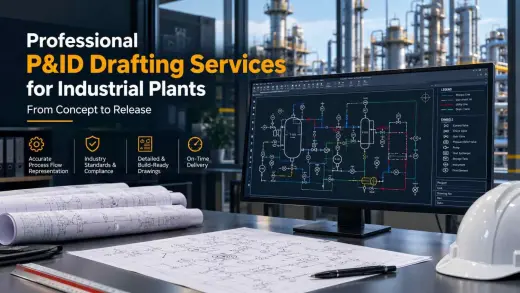 Professional P&ID Drafting Services for Industrial Plants