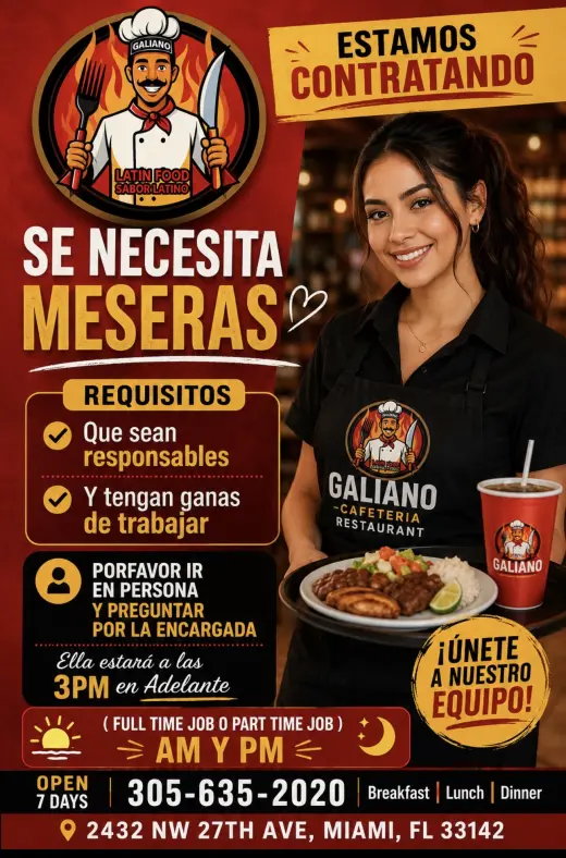 Meseras y cosinera
