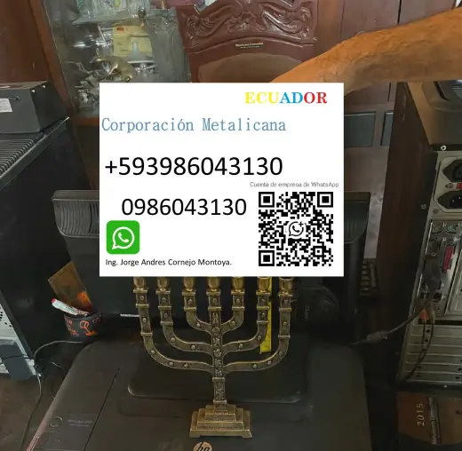 Servicio de venta de candelabros judíos de 7 velas en Guayaquil Ecuador