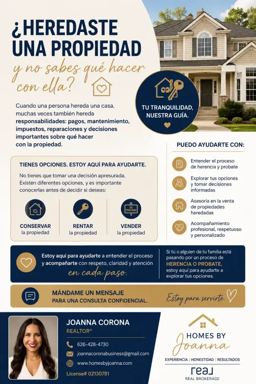 Asistencia para Propiedades Heredadas - Asesoría Experta Disponible