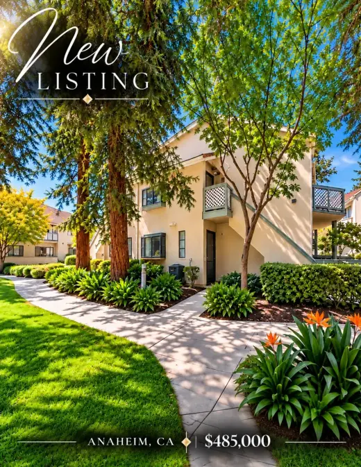 ANAHEIM CONDO - JUST LISTED