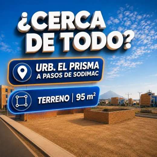 TERRENO EN VENTA – EL PRISMA TRUJILLO
