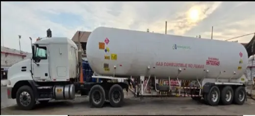 ALQUILER CAMION CISTERNA DE GAS 14 000 GALONES
